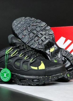 Жіночі кросівки  nike air max terrascape plus  чорні із салатовим5 фото