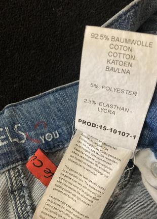 Брендовые качественные стрейчевые джинсы.93% коттон6 фото