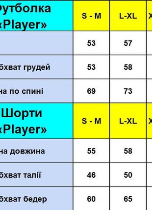 Комплект «player»  футболка + шорти в 4-х кольорах5 фото