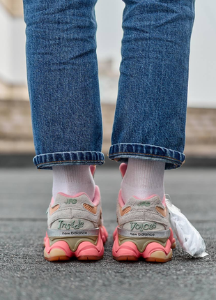 New balance 9060 joe freshgoods inside voices baby shower blue3 фото