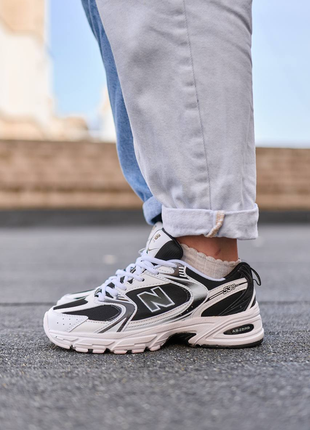 New balance 530 white black