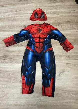 Костюм з маскою marvel spider-man людина-павук 2-3 роки