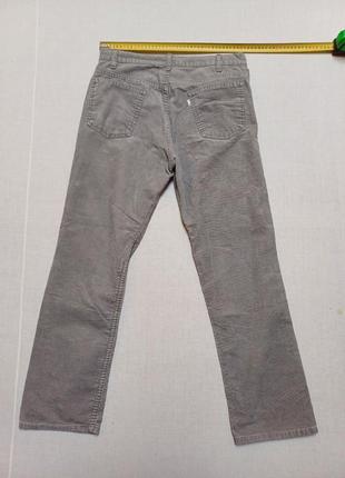 Штани вельветові vintage талія 82 см levis 519-1555 w 33 l30 made in usa1 фото