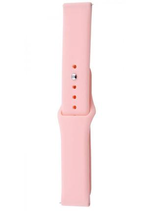 Ремінець xiaomi amazfit/samsung sport band 20 mm pink