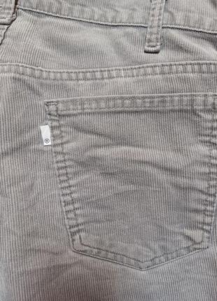 Штани вельветові vintage талія 82 см levis 519-1555 w 33 l30 made in usa9 фото