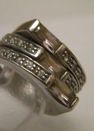 Массивное кольцо серебро 925 проба №1100