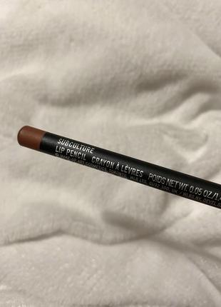 Нюдовий олівець для губ мак mac lip pencil1 фото
