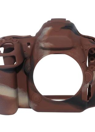 Захисний силіконовий чохол pixel для фотоапаратів nikon d500 — камуфляж (пипля) (код tbd0603887501c)