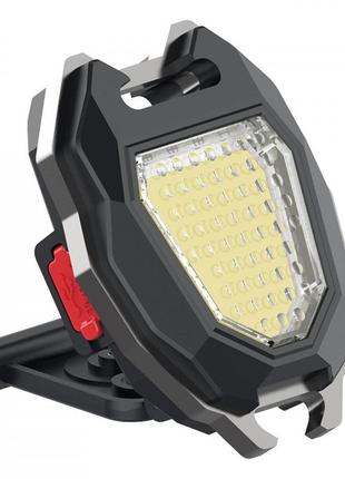 Акумуляторный led фонарик prc w5144 с type-c black