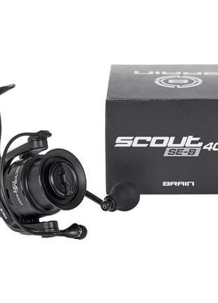 Катушка brain scout se-b 4000s 8+1bb 4.9:1 black4 фото