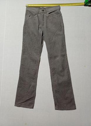 Штани вельветові vintage талія 72 см levis 519-1555 w 29 l33 блискавка  levis