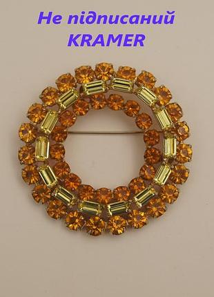 Брошь солнце винтаж kramer не подписанный // сундук с сокровищами