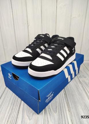Adidas forum 84 low black white