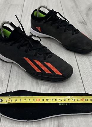 Подростковые сороконожки adidas x speedportal .3 tf shadowportal (24 см)7 фото