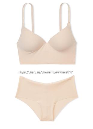 Комплект безшовної білизни victoria´s secret pink