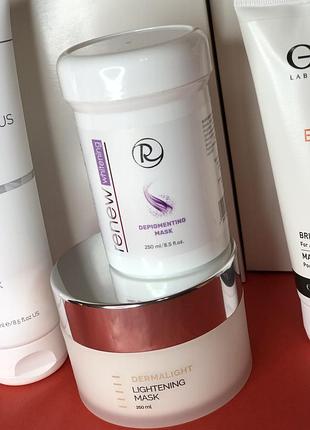 Отбеливающая маска для лица ранью💧renew whitening depigmenting