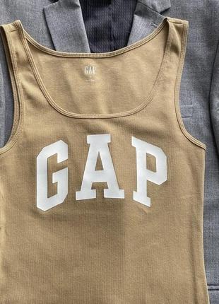 😍стильні майки від дорогого бренду gap  оригінал! 58% бавовна , 4% еластан  красивий сірий меланж🩶, і бежевий колір🤎7 фото