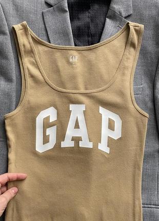 😍стильні майки від дорогого бренду gap  оригінал! 58% бавовна , 4% еластан  красивий сірий меланж🩶, і бежевий колір🤎9 фото