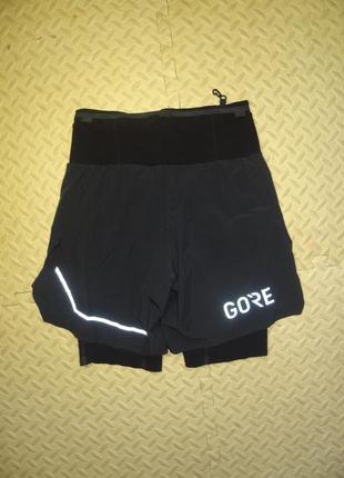 Чоловічі шорти 2в1 gore wear ultimate l x5a87 фото