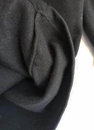 Комбинированное черное платье свободного кроя zara9 фото
