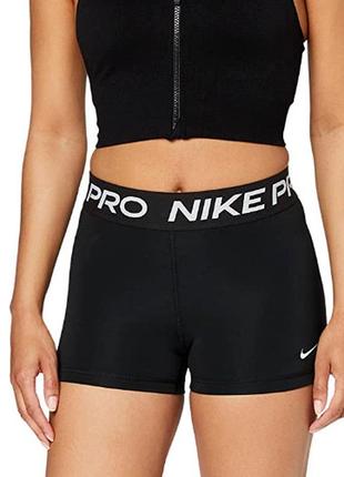 Nike pro жіночі компресійні шорти/велосипедки для занять спортом