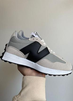 Женские кроссовки new balance 327 grey