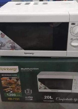 Микроволновка rainberg rb-7151 1300 ватт. (20 l)