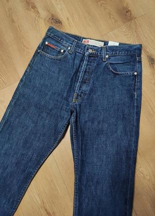 Джинсы мужские синие прямые lee cooper jeans man, размер s - m