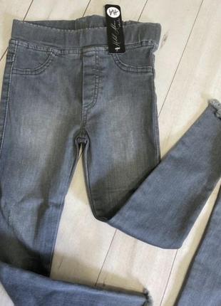 Джинси дитячі,джинси на резинці, джинси для дівчинки, штани дитячі, брюки дитячі3 фото