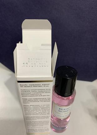 Morale parfums парфумована вода bright women, 30 мл.3 фото