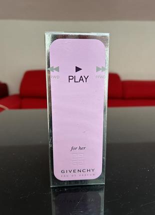 Парфюмированная вода givenchy play for her7 фото