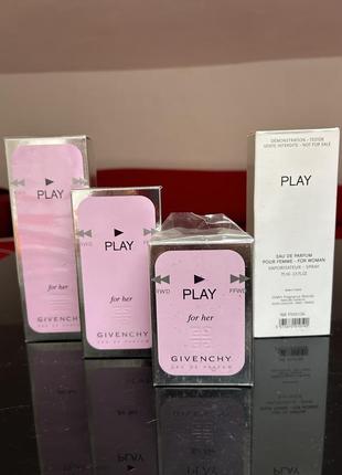 Givenchy play for her eau de toilette 75 190