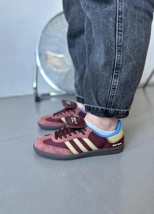 Кроссовки adidas samba nylon wales bonner fox brown