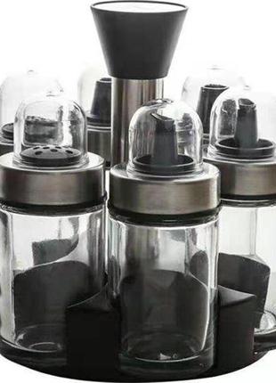 Карусель для спецій spice rack set ot-107