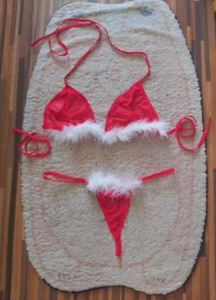 Сексі комплект сітка новорічний