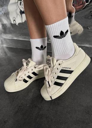 Женские кроссовки в стиле adidas superstar ode to the old premium.