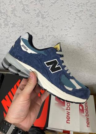 New balance 2002r protection pack navy чоловічі кросівки