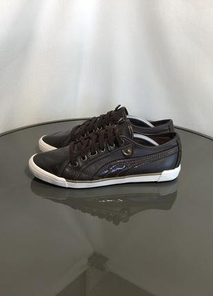 Женские кроссовки puma corsica l shine кожа кеды кроссовки кроссовки кеды кожа