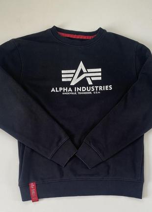 Худи кофта alpha industries