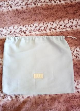 Брендовый мешочек пыльник для сохранения вещей,сумок и дрш. сизого цвета