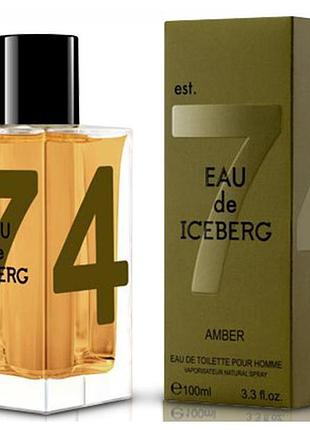 Iceberg eau de iceberg amber чоловічий, 100 мл.