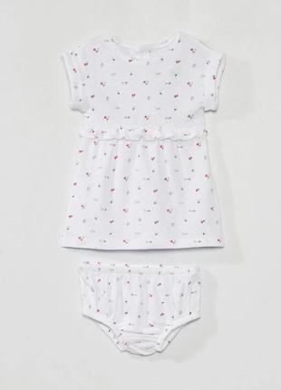 Трикотажне плаття на пуантах з трусиками kiabi