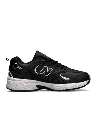 New balance 530 black white