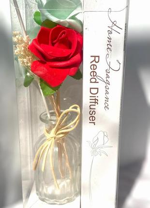 Арома диффузор 30 мл "букет роз" +масло жасмина. в подарочной упаковке