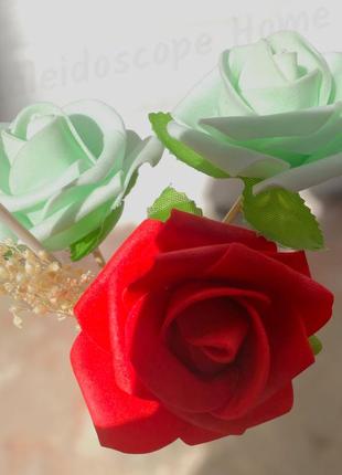 Арома диффузор 30 мл "букет роз" +масло жасмина. в подарочной упаковке