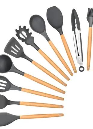 Кухонный набор из 12 предметов zp-053 серый