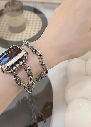 Ремінець металевий для apple watch