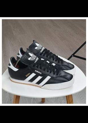 Шкіряні кросівки adidas samba