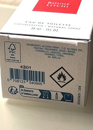 Парфюм “rouge litchi” от comptoir sud pacifique