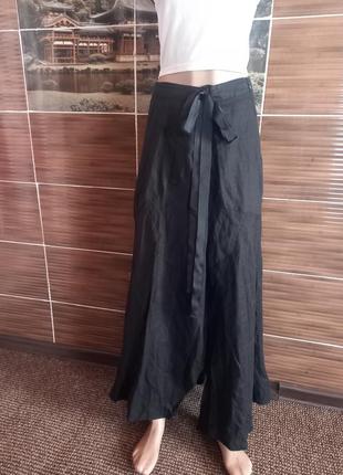 Колекційна лляна спідниця